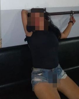 Imagem de Mulher presa em Rio Verde após barraco na casa de ex