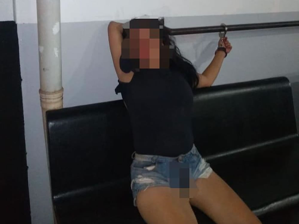 Imagem de Mulher presa em Rio Verde após barraco na casa de ex