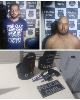 Imagem de Estudante de direito e estagiário presos pela Polícia Civil