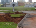 Imagem de Rotatória é retirada no Bairro Interlagos