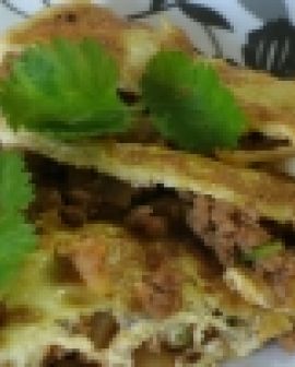 Imagem de Receita do dia: Omelete de carne moída