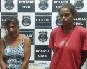 Imagem de Mulheres presas por policiais civis