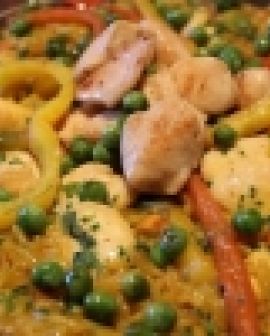 Imagem de Receita do dia: Paella de frango e legumes