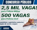 Imagem de Governo quer três mil novos policiais nas ruas