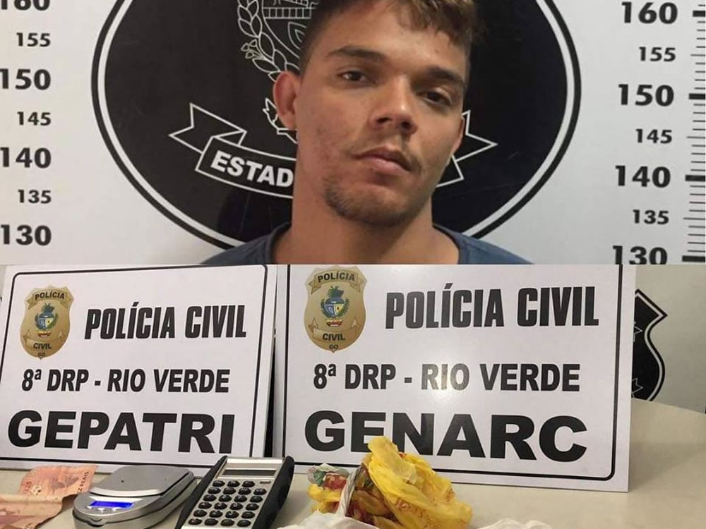 Imagem de Polícia Civil prende homem por tráfico na Serpró