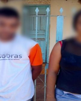 Imagem de Casal preso por furto no Bairro Gameleira, em Rio Verde