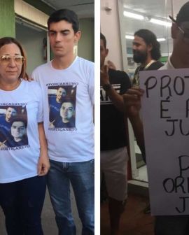 Imagem de Familiares e amigos de jovem morto na Presidente Vargas pedem justiça