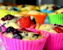 Imagem de Receita do dia: Muffin de frutas vermelhas