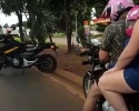 Imagem de Condutor é flagrado transportando duas pessoas em motocicleta na BR-060