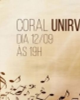 Imagem de Coral da UniRV se apresenta no Buriti Shopping