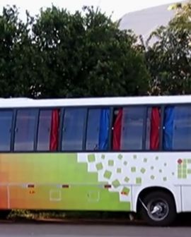 Imagem de Ônibus que levava estudantes para um torneio em Jataí é apreendido em Rio Verde