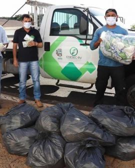 Imagem de Sindicato Rural de Rio Verde faz doação de máscaras para a Prefeitura