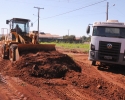 Imagem de Obras de asfaltamento no Parque das Laranjeiras